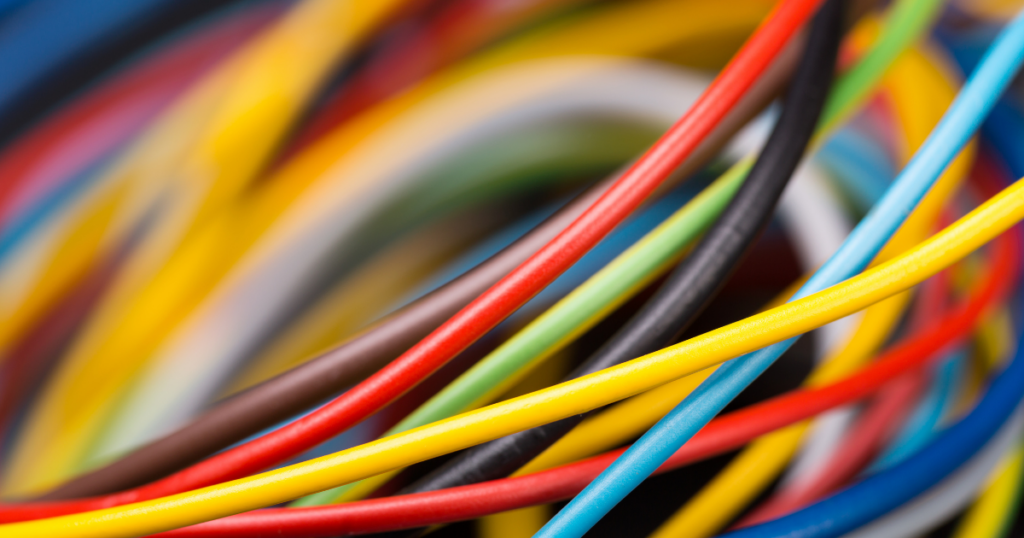 cabos com revestimento de silicone de alta temperatura, utilizados para isolamento elétrico e proteção térmica
